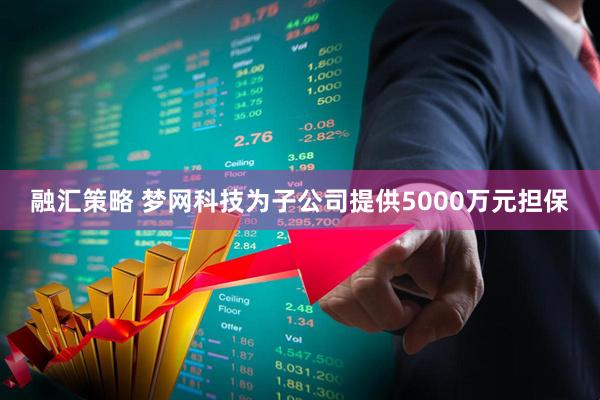 融汇策略 梦网科技为子公司提供5000万元担保